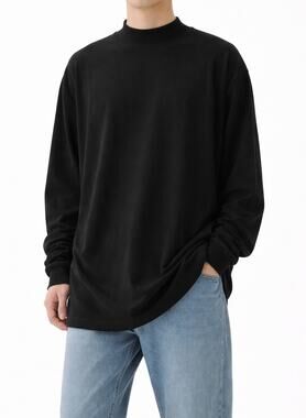 Vintage Fairway & Greene Black Mock Neck Turtle Neck Golf Sweater XXL